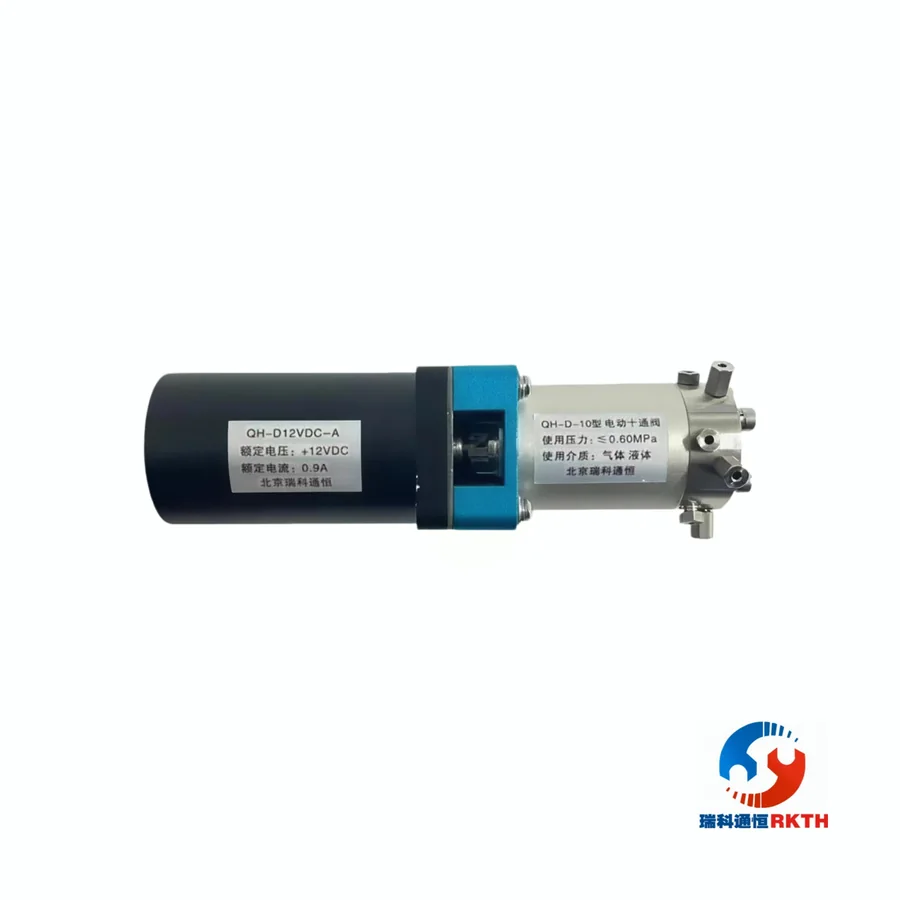 Electric 10-port switching valve