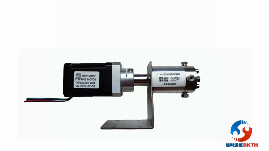 Electric sequential 3-port selector valve