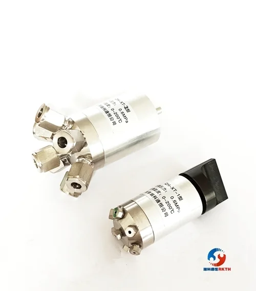 Manual sequential 6-port selector valve