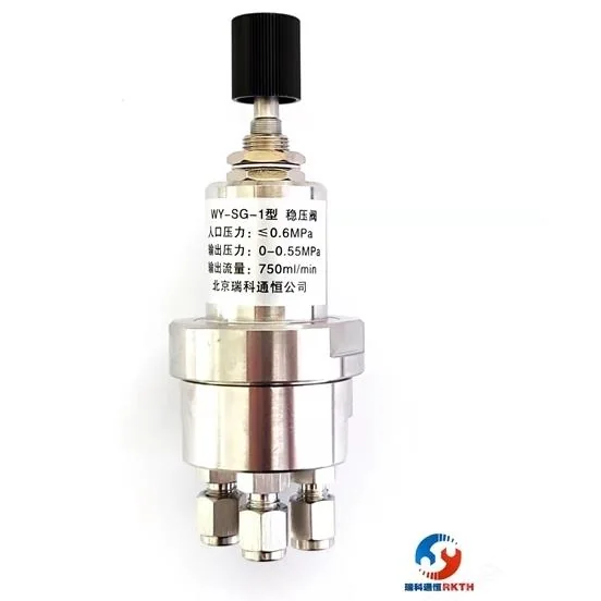 Stainless-steel high-temperature pressure regulator