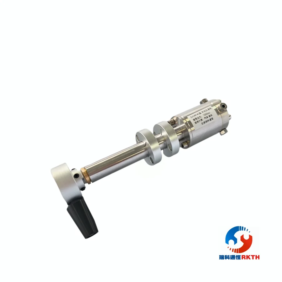 Manual high-pressure 4-port switching valve