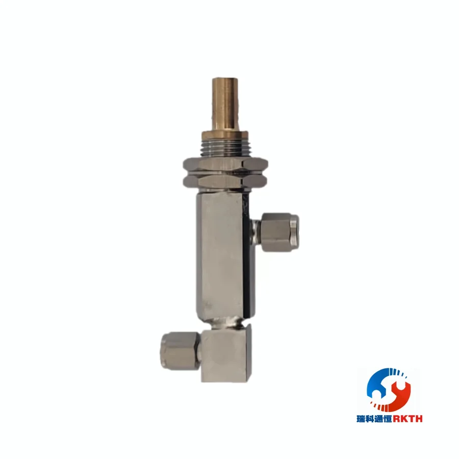 High-temperature fine metering valve
