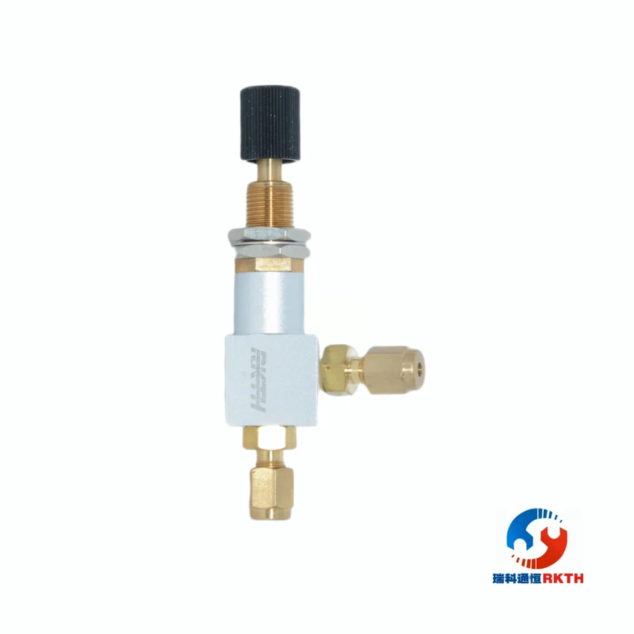 High-precision linear needle valve