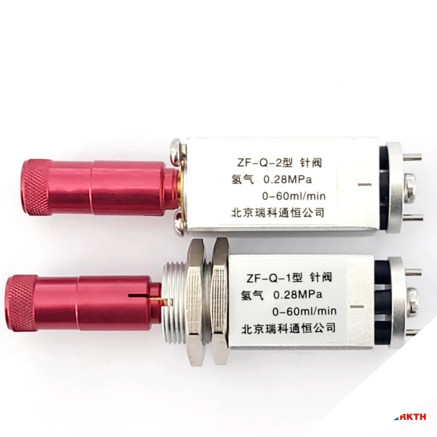 Single hydrogen needle valve