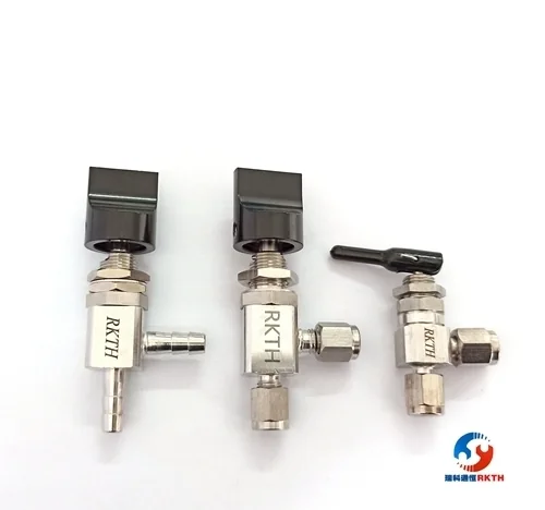 Horizontal / right-angle ball shutoff valve